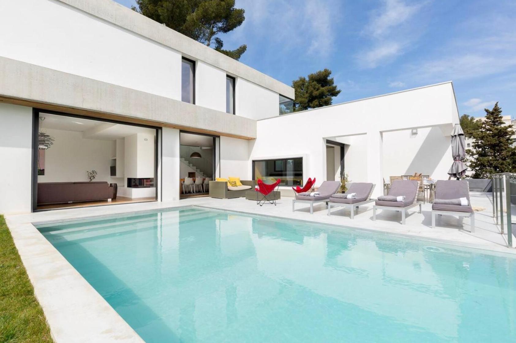 Magnifique Villa D'Architecte & Piscine A Debordement 马赛 外观 照片