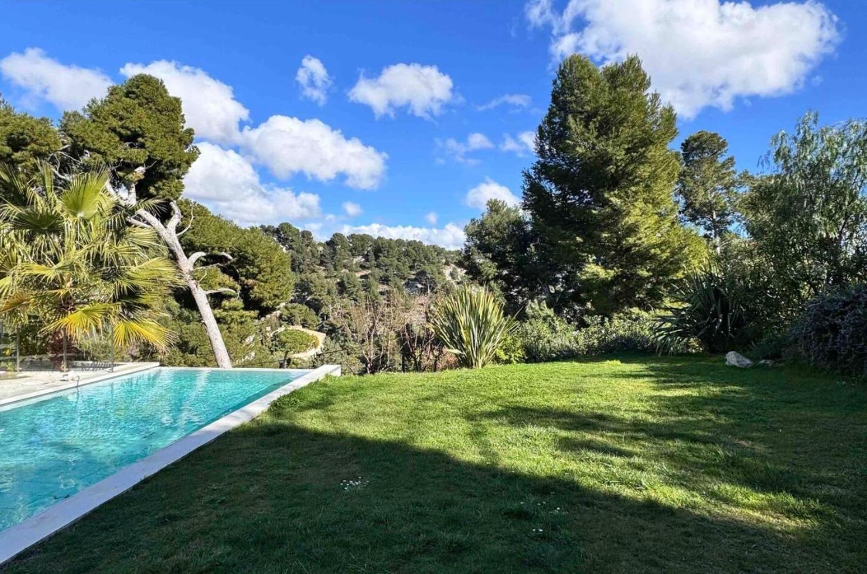 Magnifique Villa D'Architecte & Piscine A Debordement 马赛 外观 照片